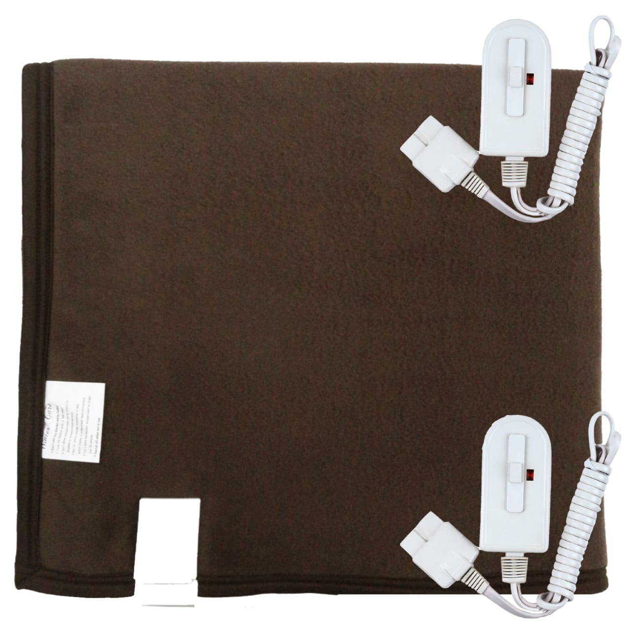 Single Electric Blanket - Brown